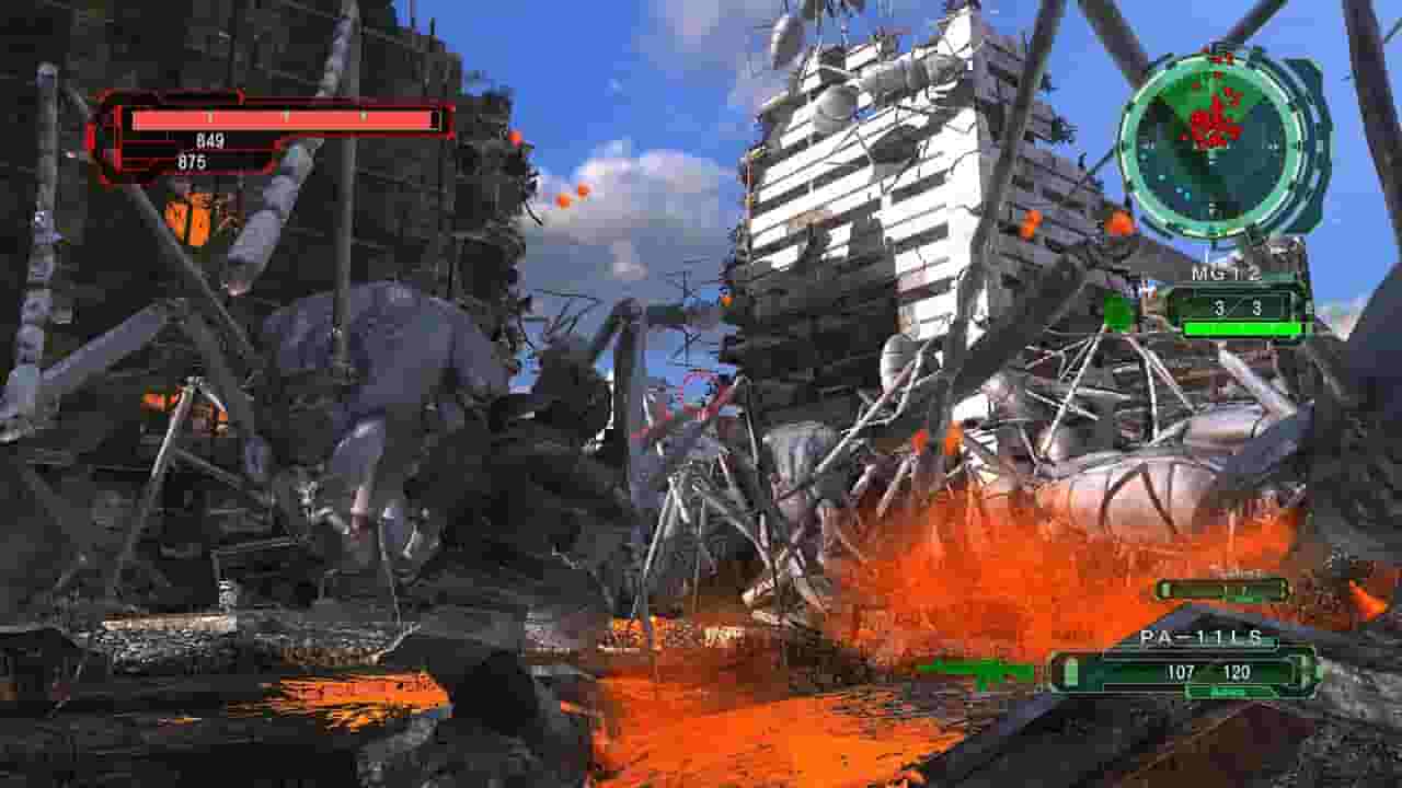 EARTH DEFENSE FORCE 6 screenshot thumbnail screenshot 5