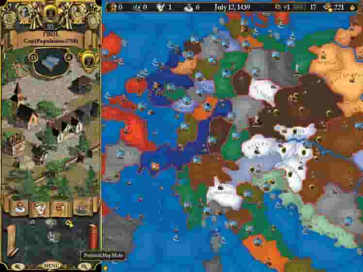 Europa Universalis II screenshot thumbnail screenshot 10