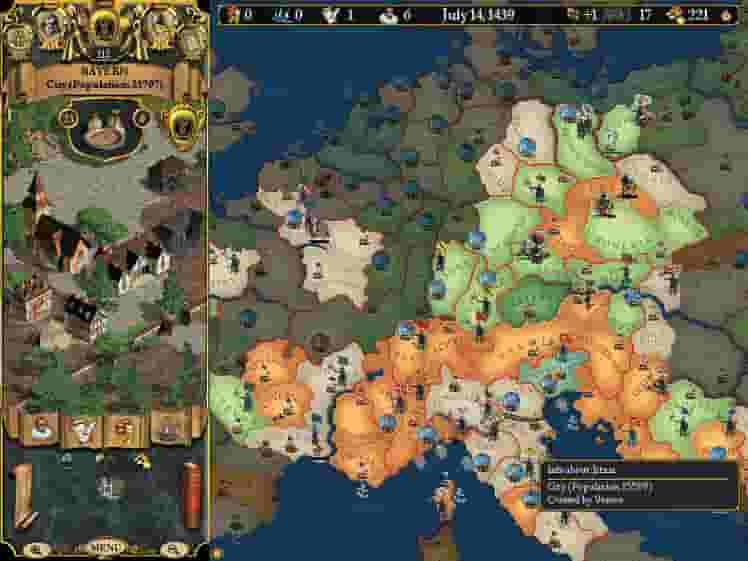 Europa Universalis II screenshot thumbnail screenshot 11