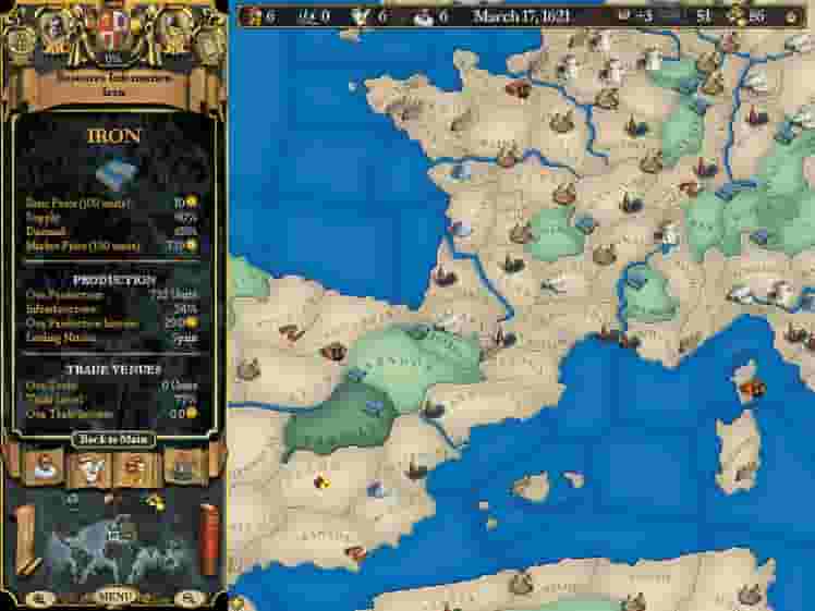 Europa Universalis II screenshot thumbnail screenshot 16