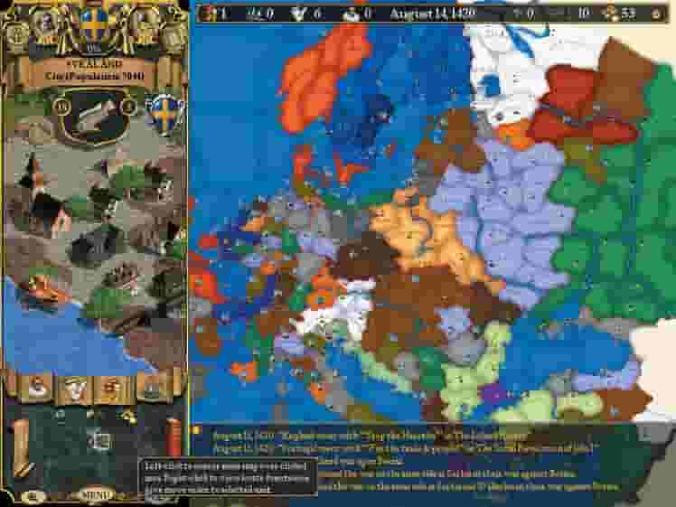 Europa Universalis II screenshot thumbnail screenshot 2