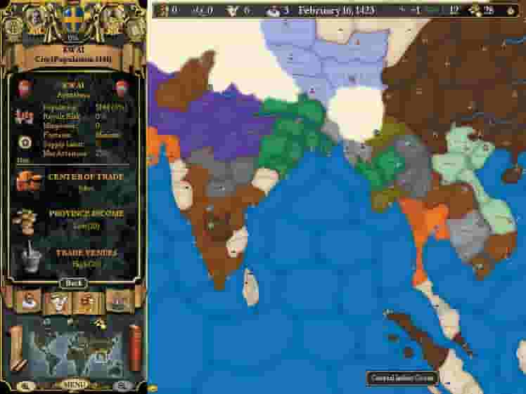 Europa Universalis II screenshot thumbnail screenshot 3