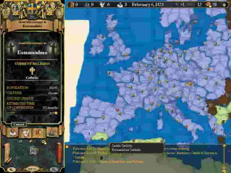 Europa Universalis II screenshot thumbnail screenshot 6