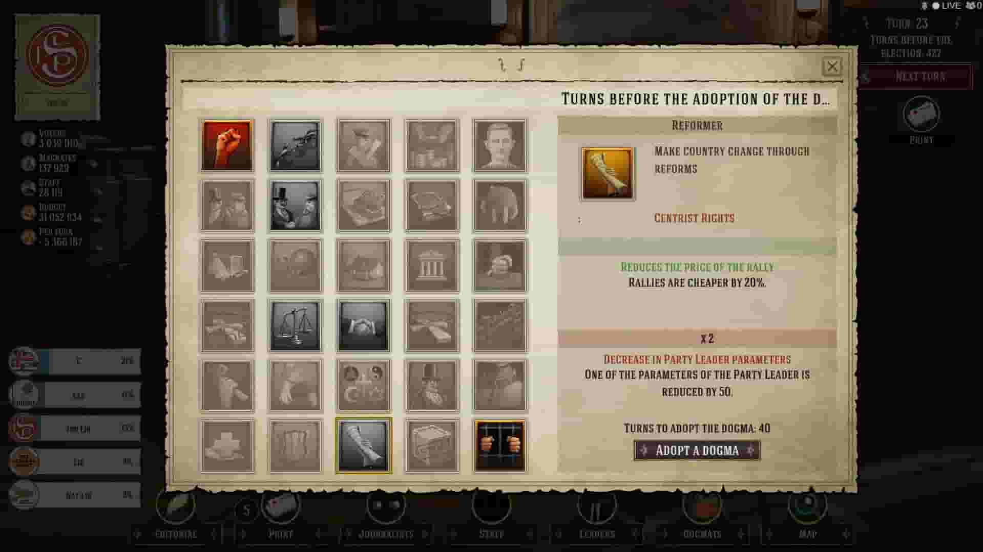 Evil Democracy: 1932 screenshot thumbnail screenshot 4