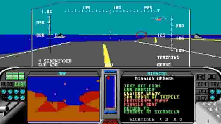 F-19 Stealth Fighter screenshot thumbnail screenshot 1