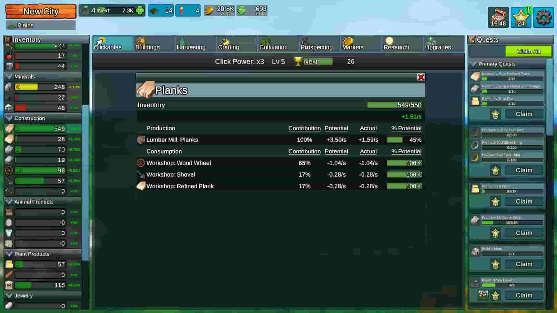 Factory Town Idle screenshot thumbnail screenshot 7