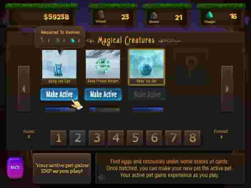 Faerie Solitaire screenshot thumbnail screenshot 1