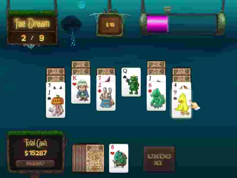 Faerie Solitaire screenshot thumbnail screenshot 2