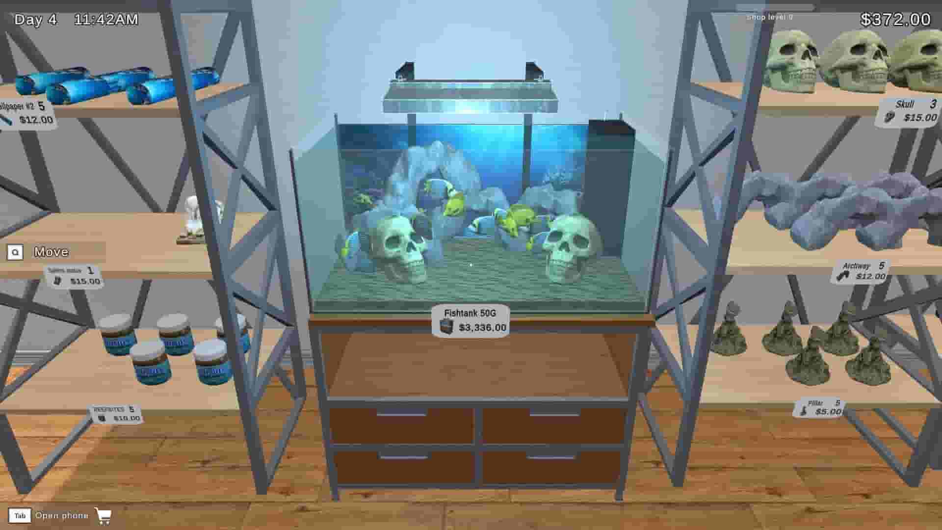 Fish Shop Simulator screenshot thumbnail screenshot 8