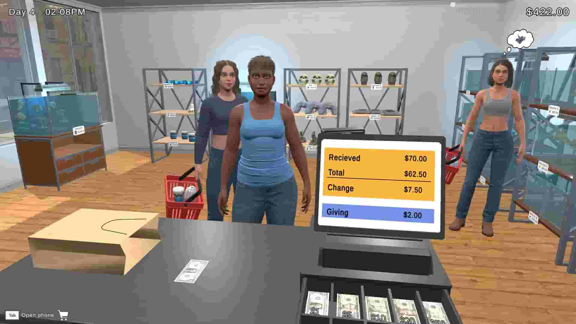 Fish Shop Simulator screenshot thumbnail screenshot 9