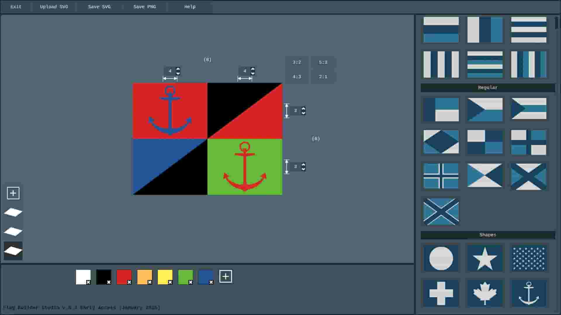Flag Builder Studio screenshot thumbnail screenshot 0