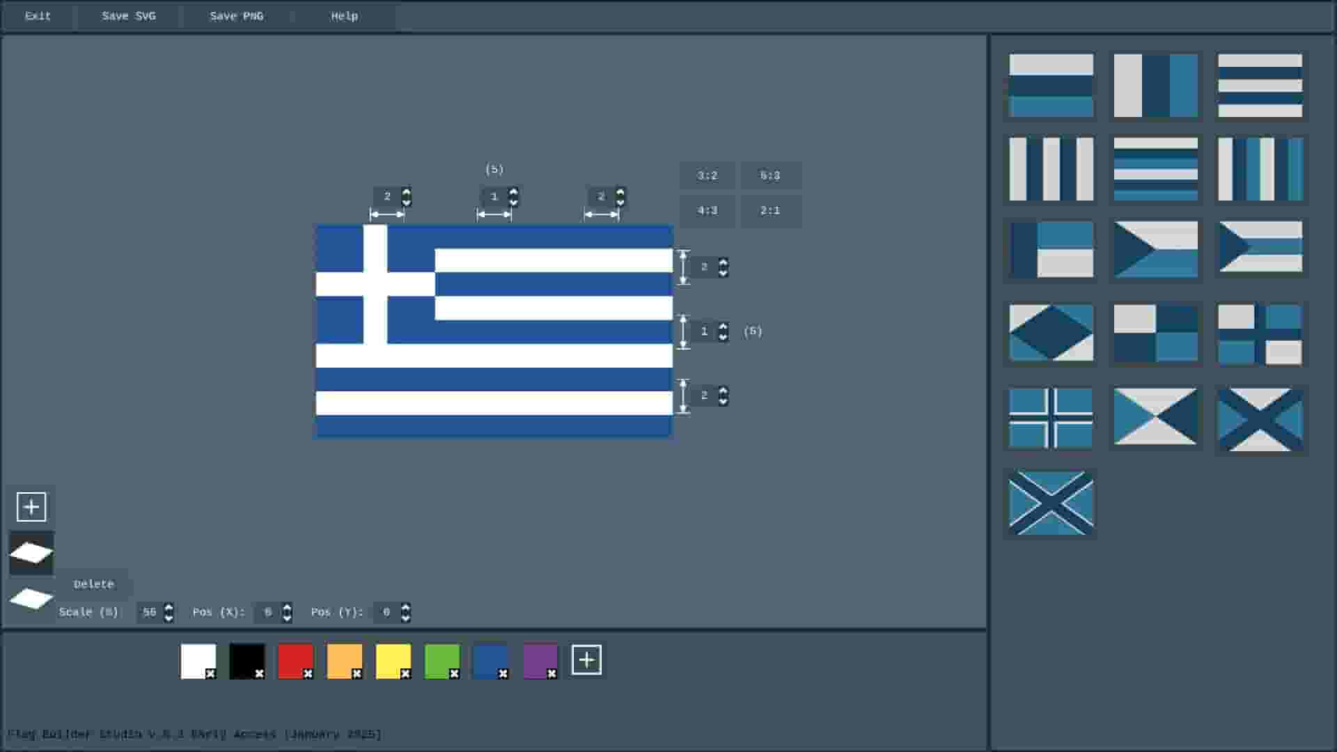 Flag Builder Studio screenshot thumbnail screenshot 2