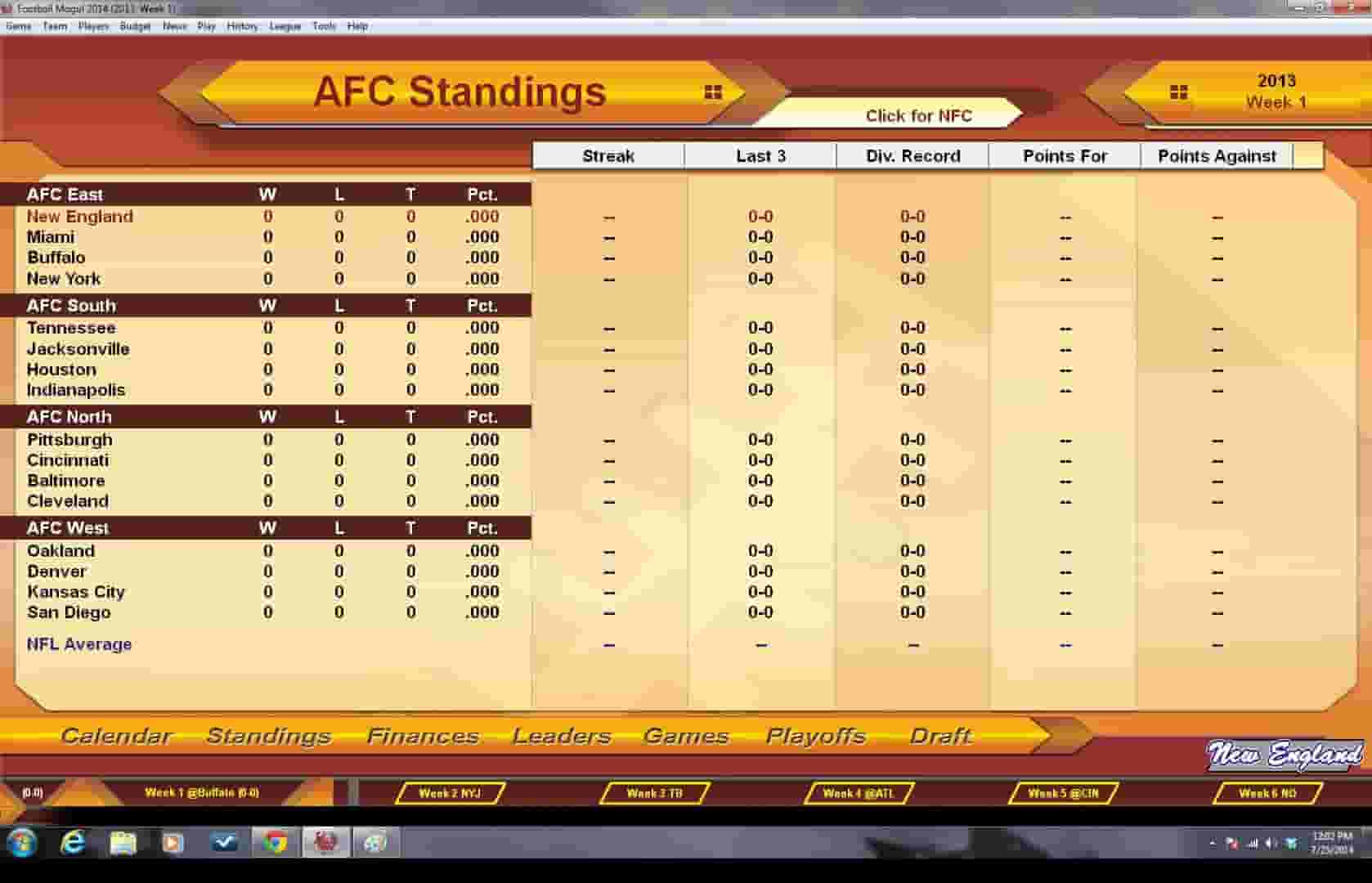 Football Mogul 2014 screenshot thumbnail screenshot 5