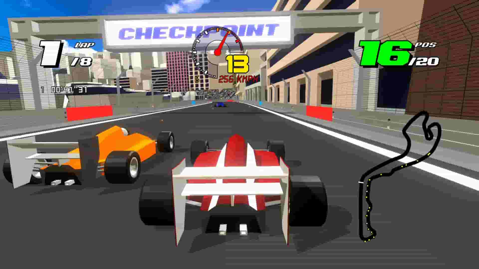 Formula Retro Racing screenshot thumbnail screenshot 0