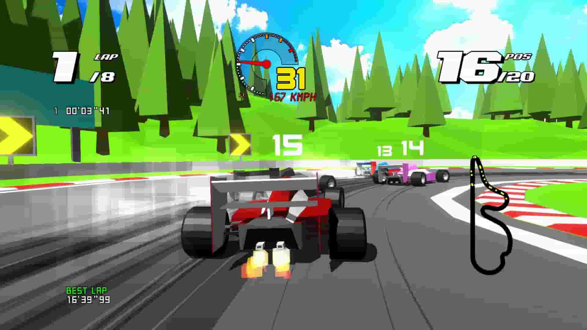 Formula Retro Racing screenshot thumbnail screenshot 3