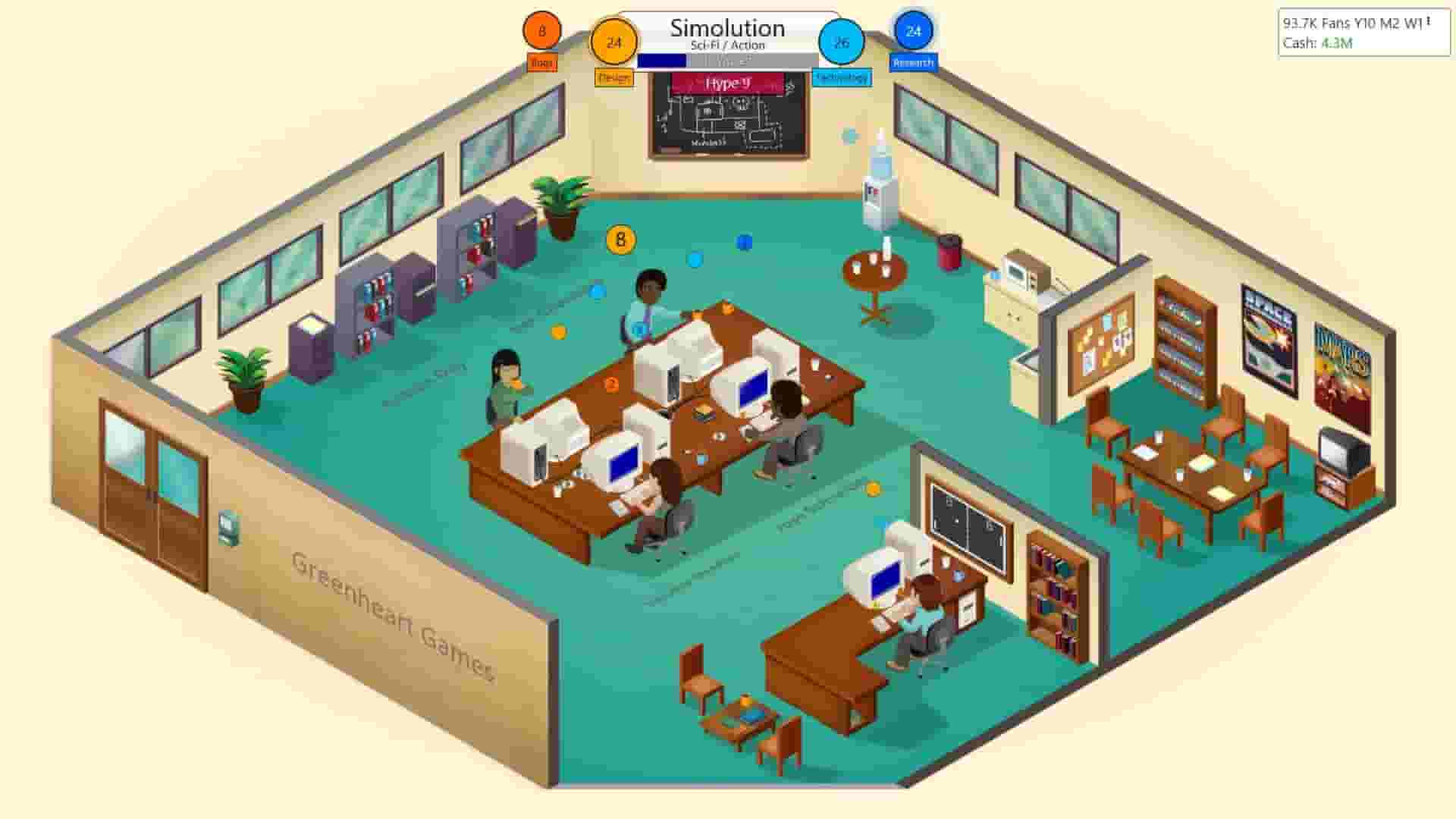 Game Dev Tycoon screenshot thumbnail screenshot 2