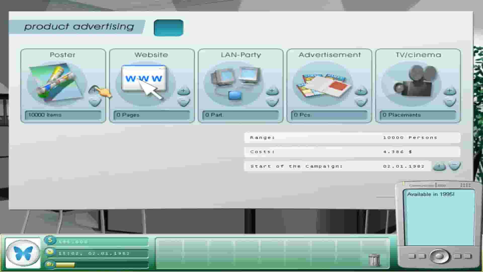 Game Tycoon 1.5 screenshot thumbnail screenshot 2