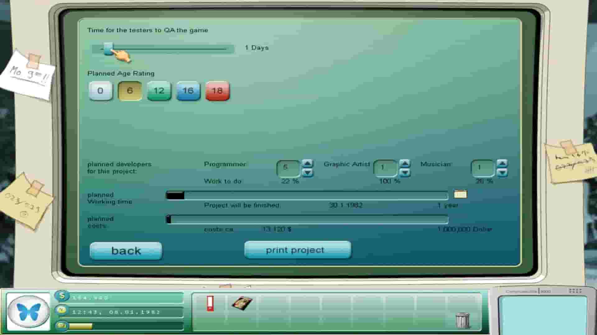 Game Tycoon 1.5 screenshot thumbnail screenshot 9