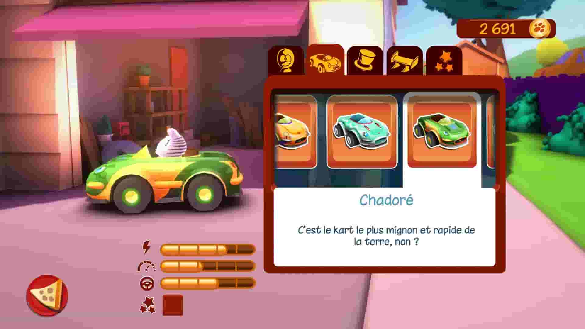 Garfield Kart screenshot thumbnail screenshot 1