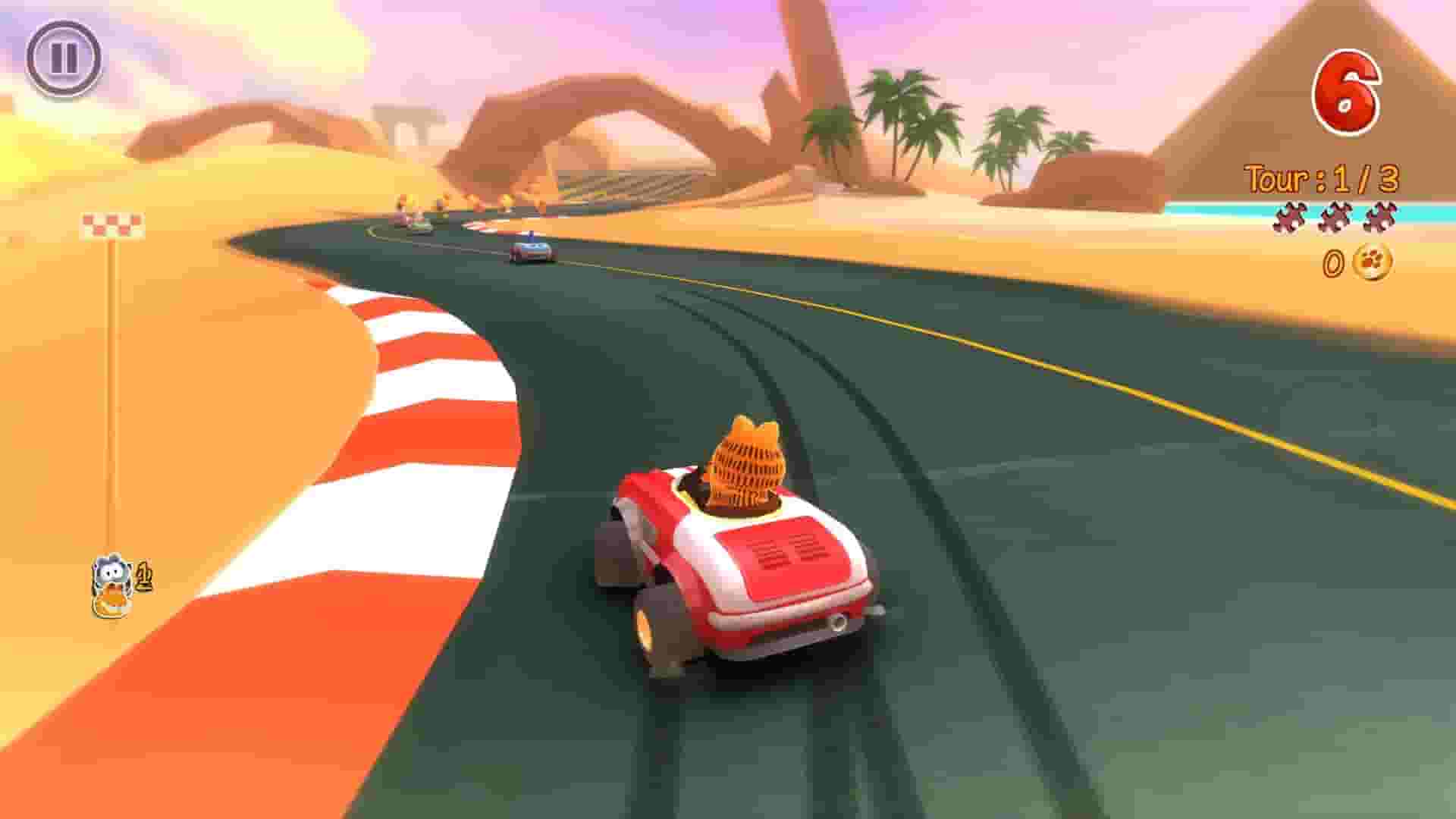 Garfield Kart screenshot thumbnail screenshot 3