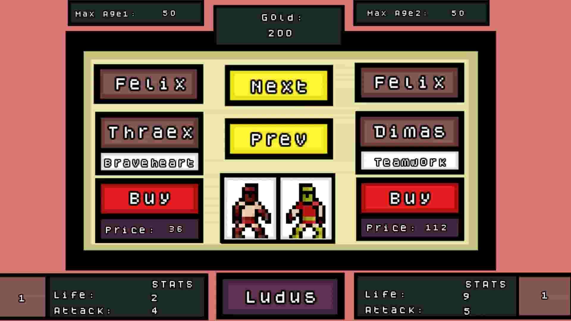 Gladiators IDLE screenshot thumbnail screenshot 9