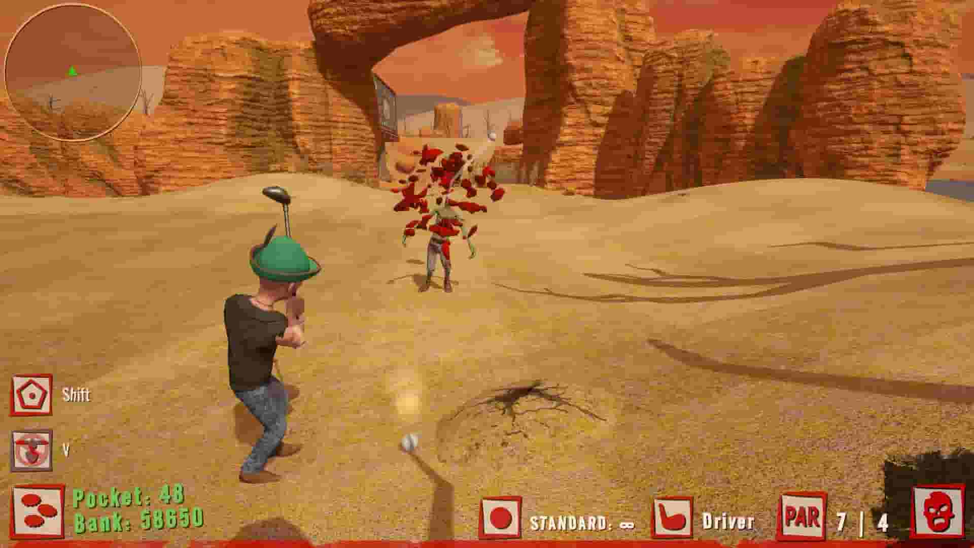 Golf VS Zombies screenshot thumbnail screenshot 5