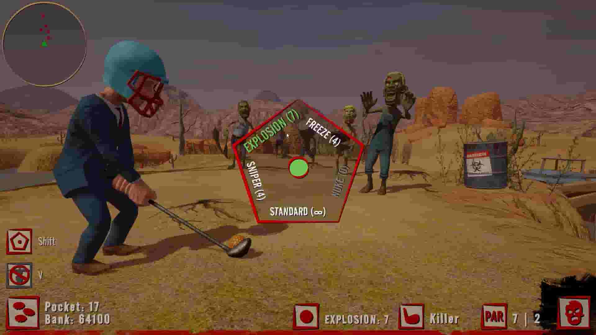 Golf VS Zombies screenshot thumbnail screenshot 6