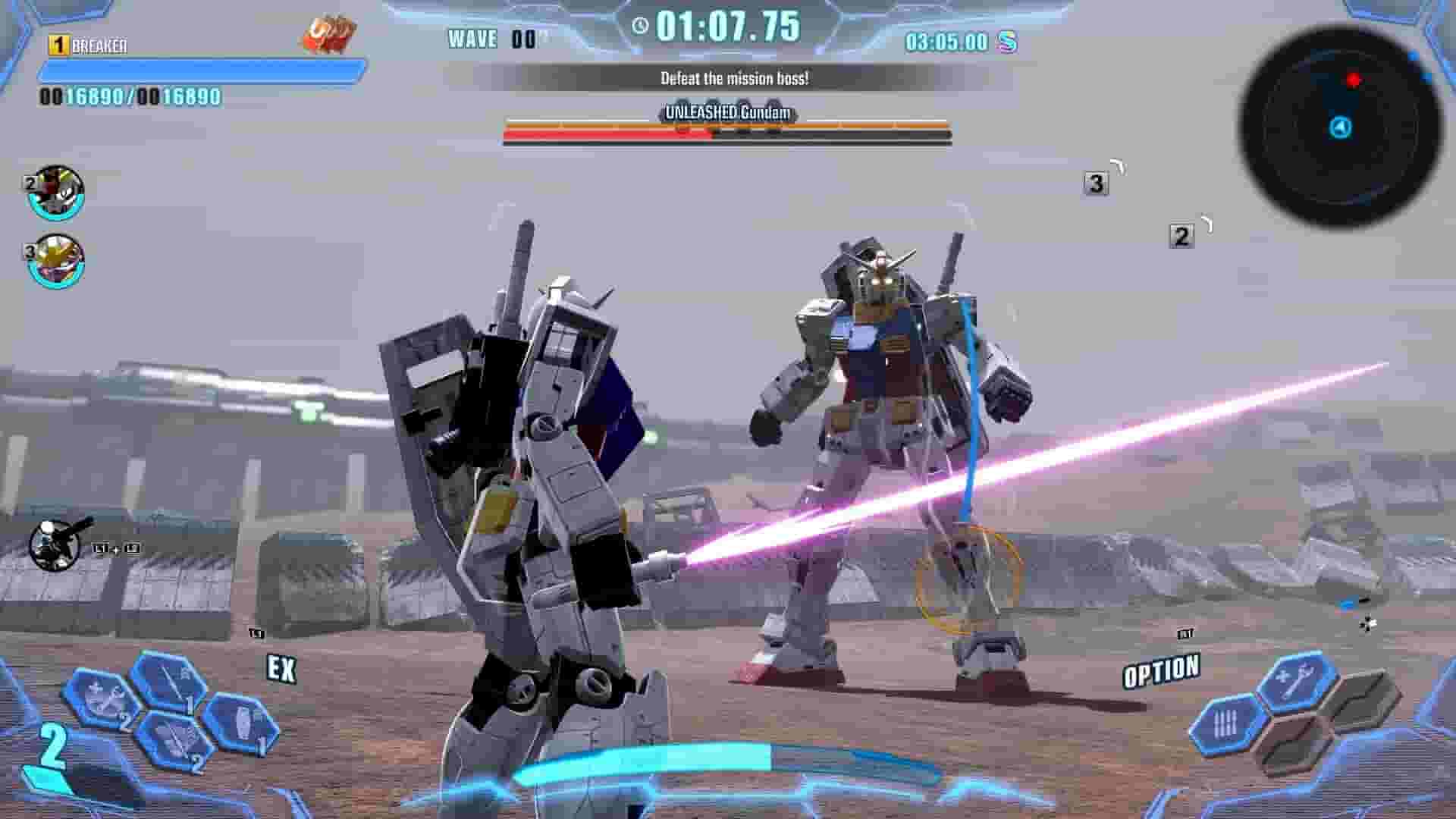 GUNDAM BREAKER 4 screenshot thumbnail screenshot 0
