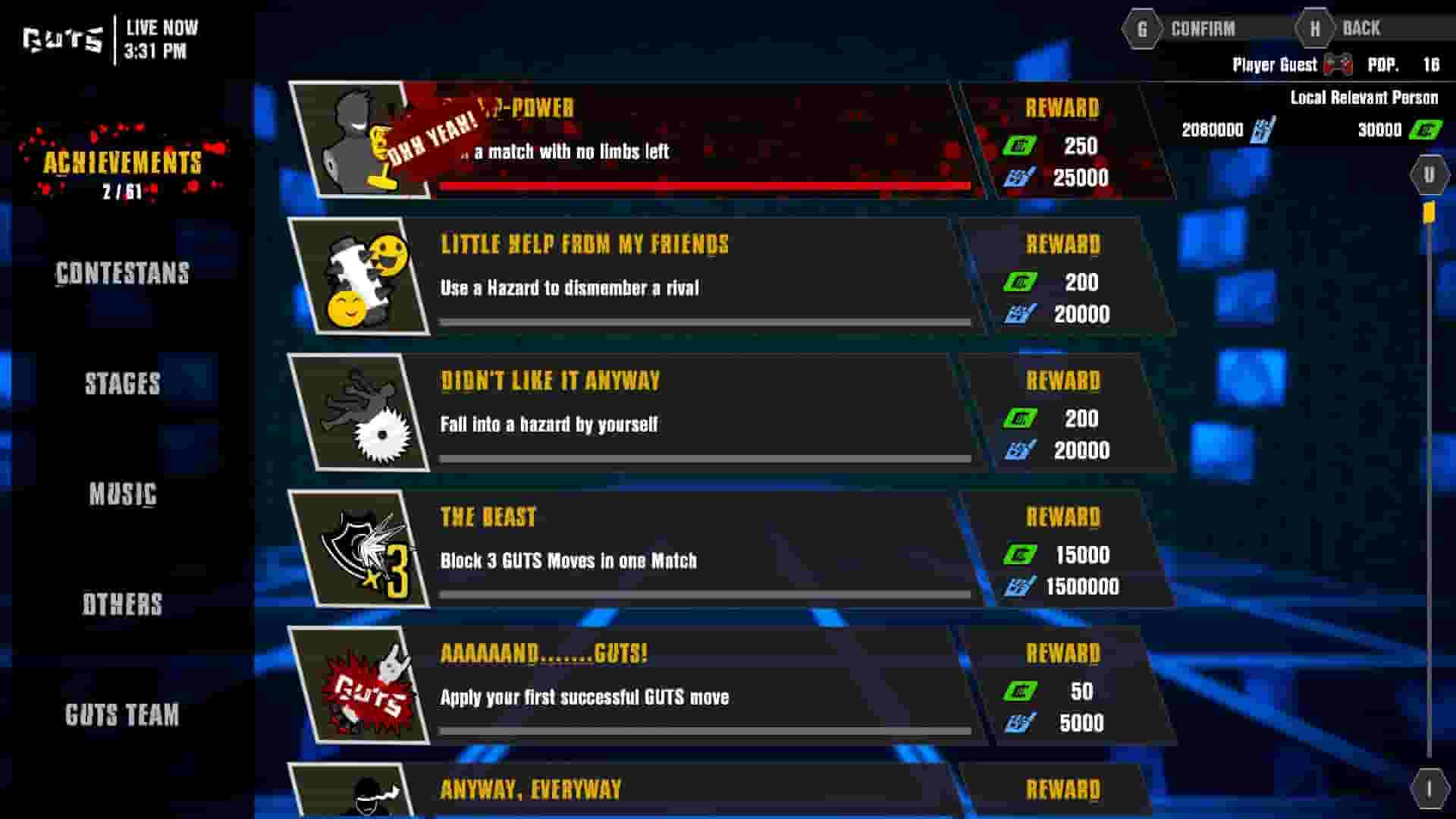 GUTS screenshot thumbnail screenshot 8