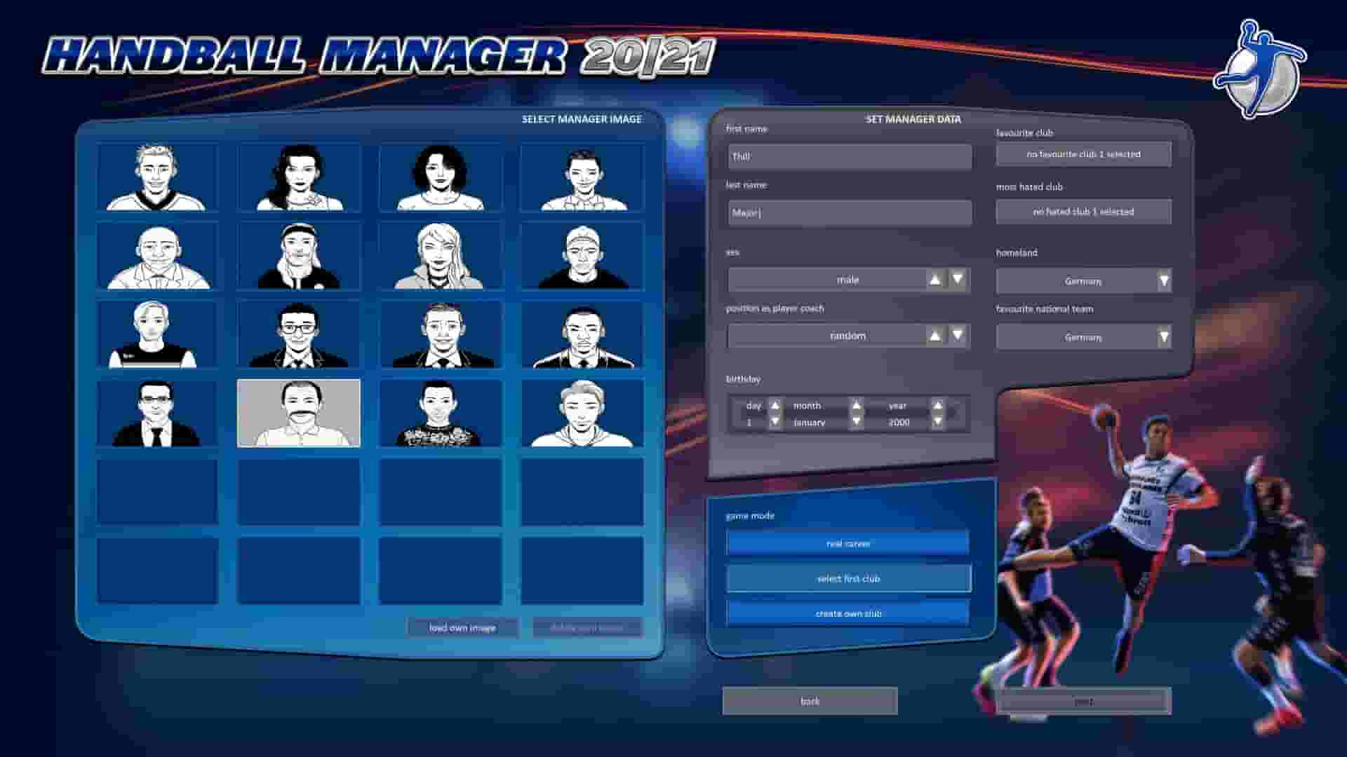 Handball Manager 2021 screenshot thumbnail screenshot 18