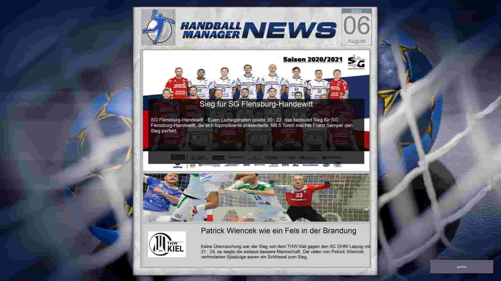 Handball Manager 2021 screenshot thumbnail screenshot 22
