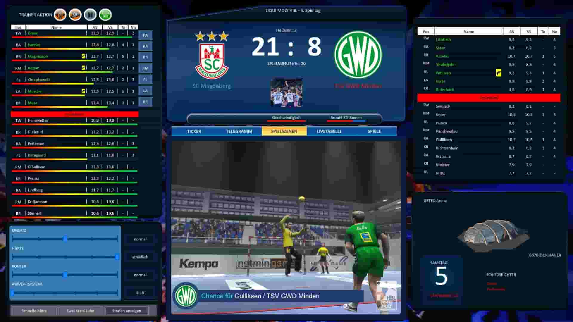 Handball Manager 2021 screenshot thumbnail screenshot 28