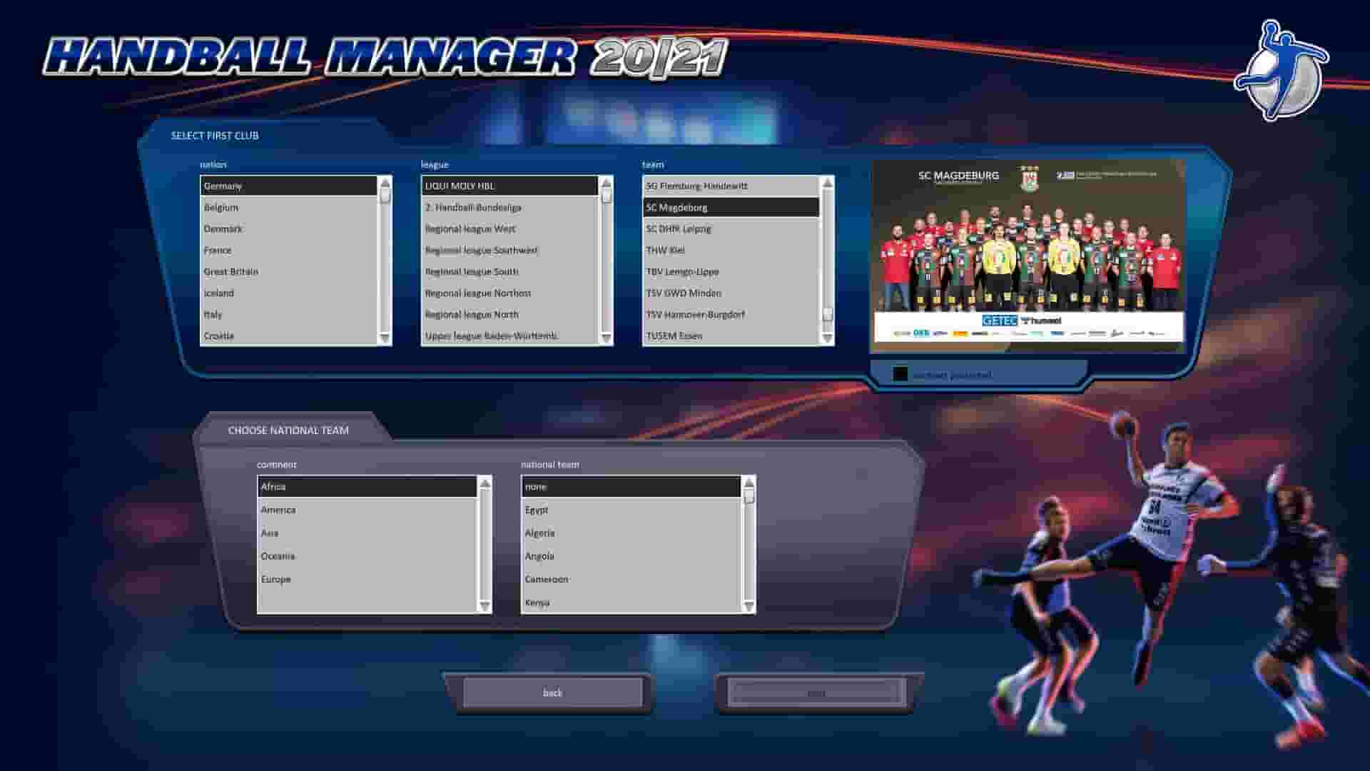 Handball Manager 2021 screenshot thumbnail screenshot 9