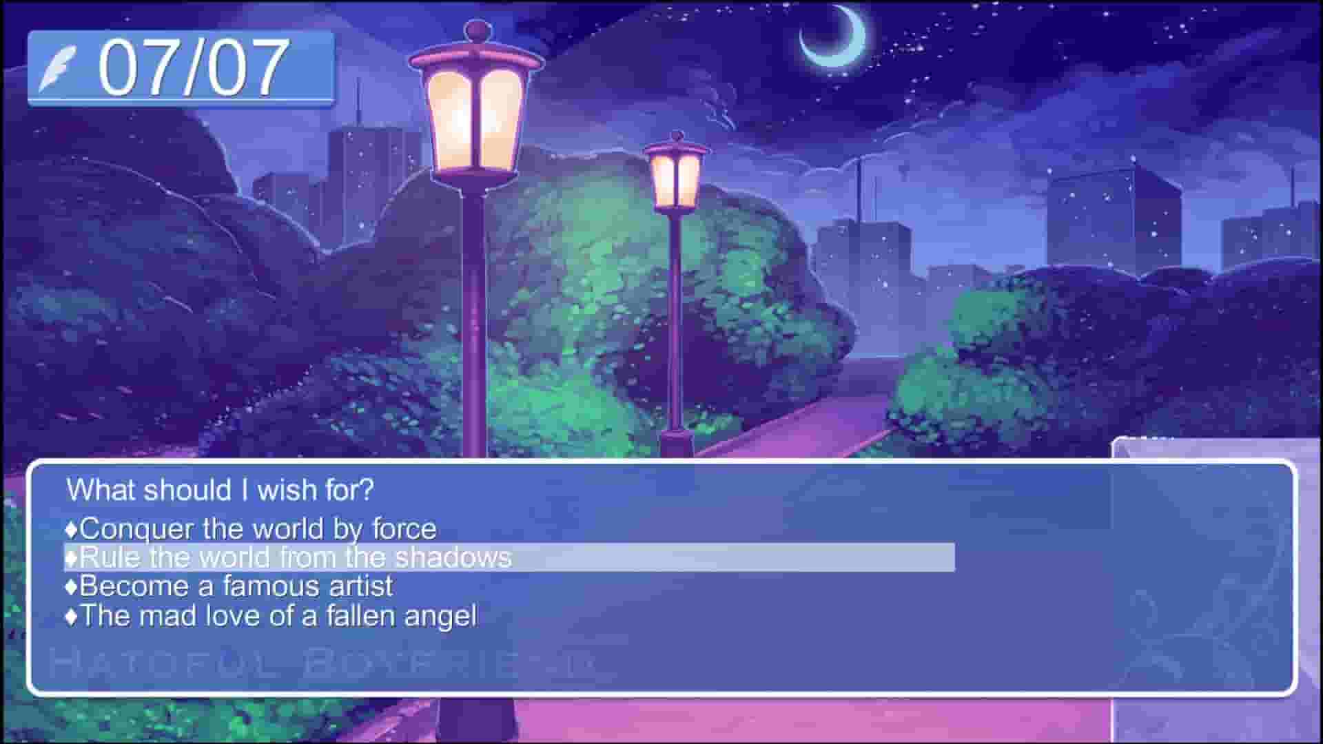 Hatoful Boyfriend screenshot thumbnail screenshot 10