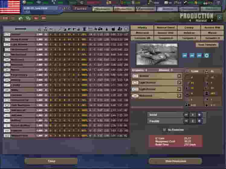 Hearts of Iron III screenshot thumbnail screenshot 8