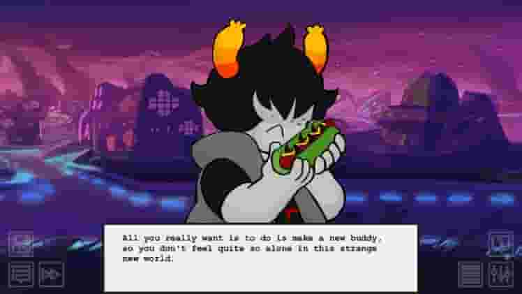 Hiveswap Friendsim screenshot thumbnail screenshot 1