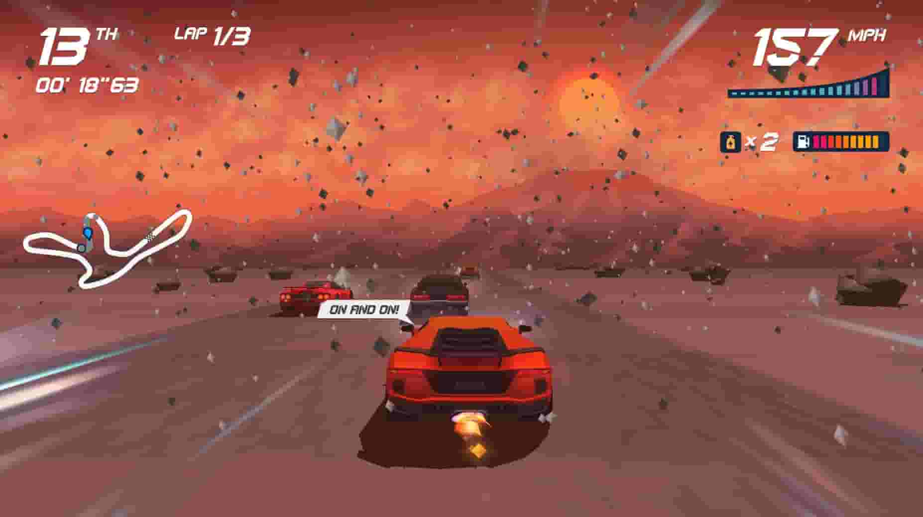 Horizon Chase Turbo screenshot thumbnail screenshot 12