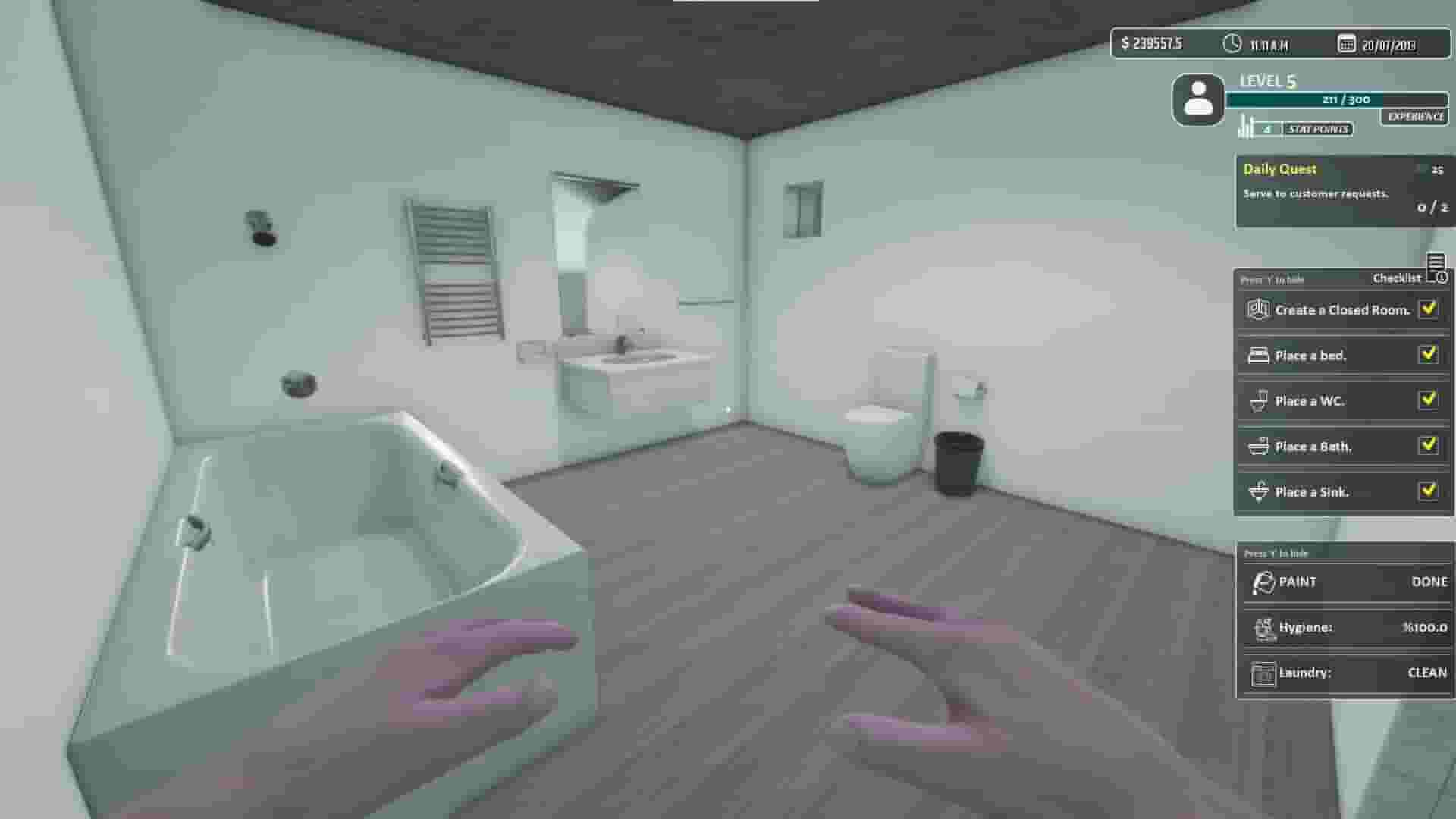 Hotel Owner Simulator screenshot thumbnail screenshot 3