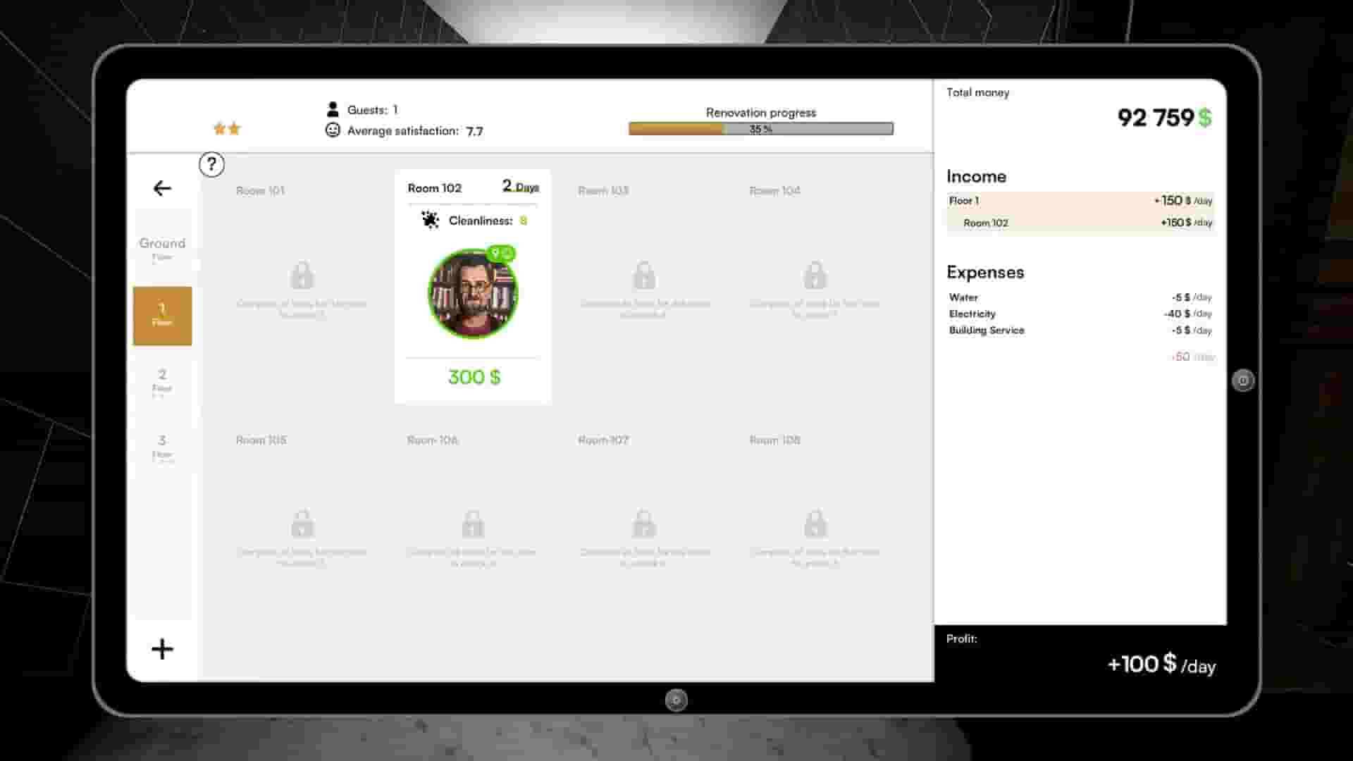 Hotel Renovator screenshot thumbnail screenshot 7