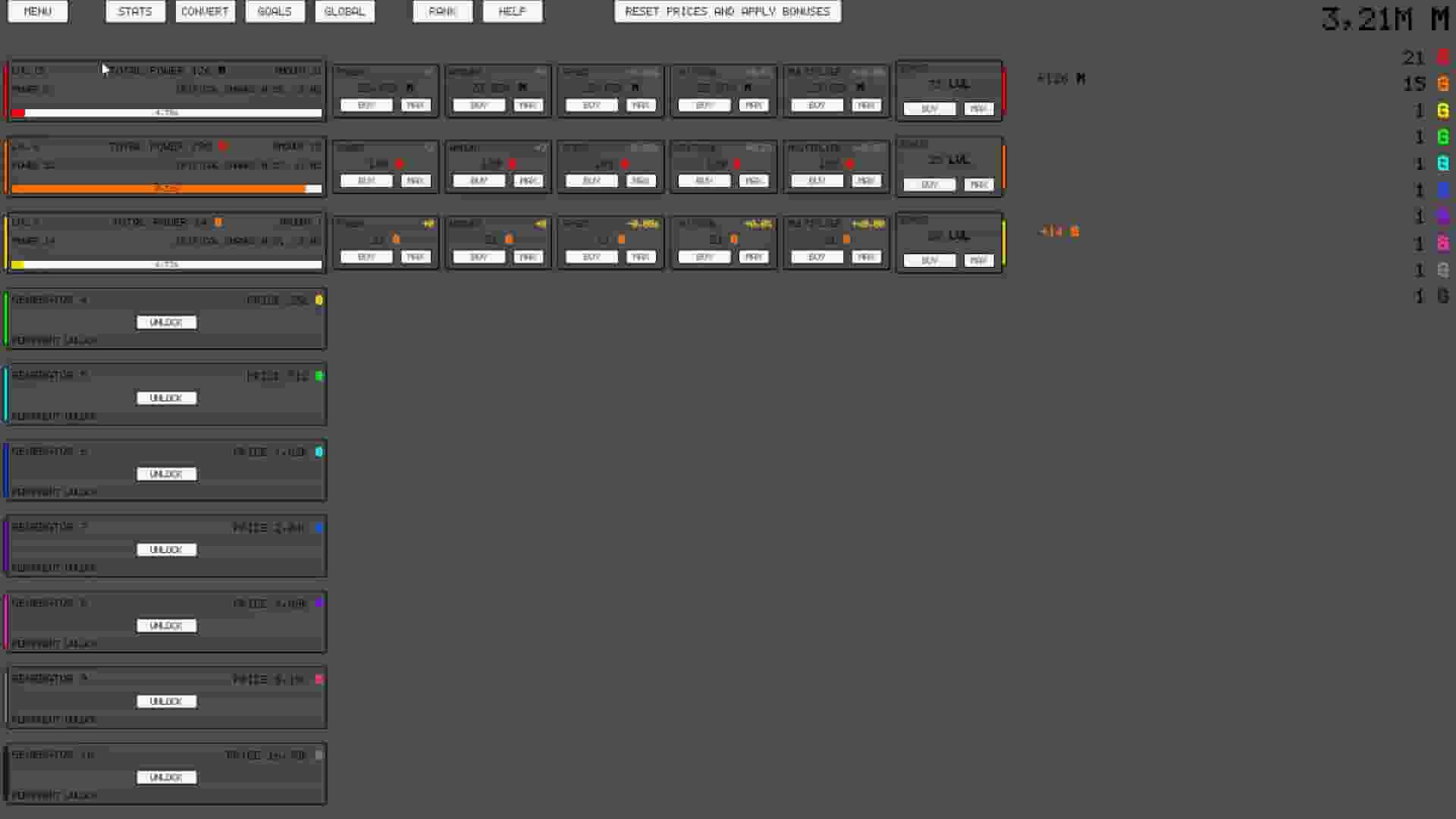 Idle: Generators screenshot thumbnail screenshot 4