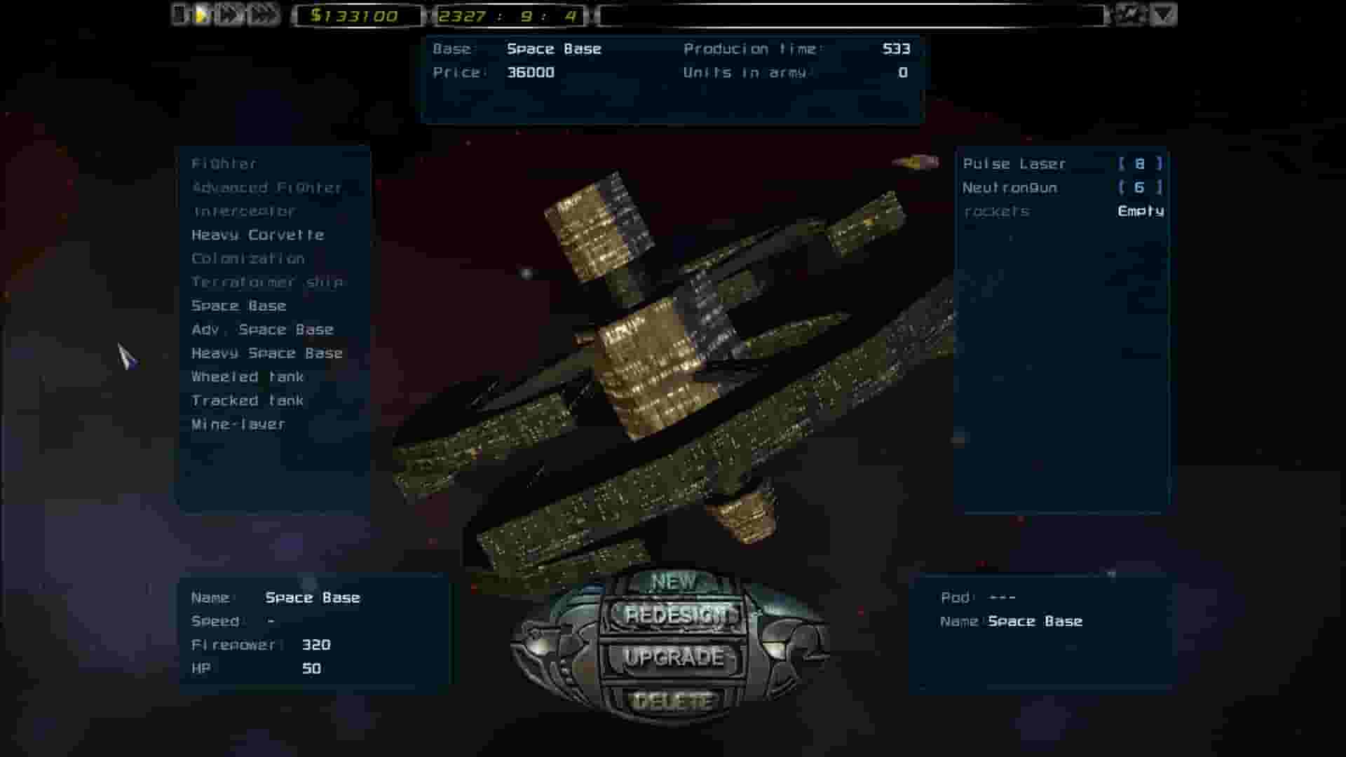 Imperium Galactica II screenshot thumbnail screenshot 1