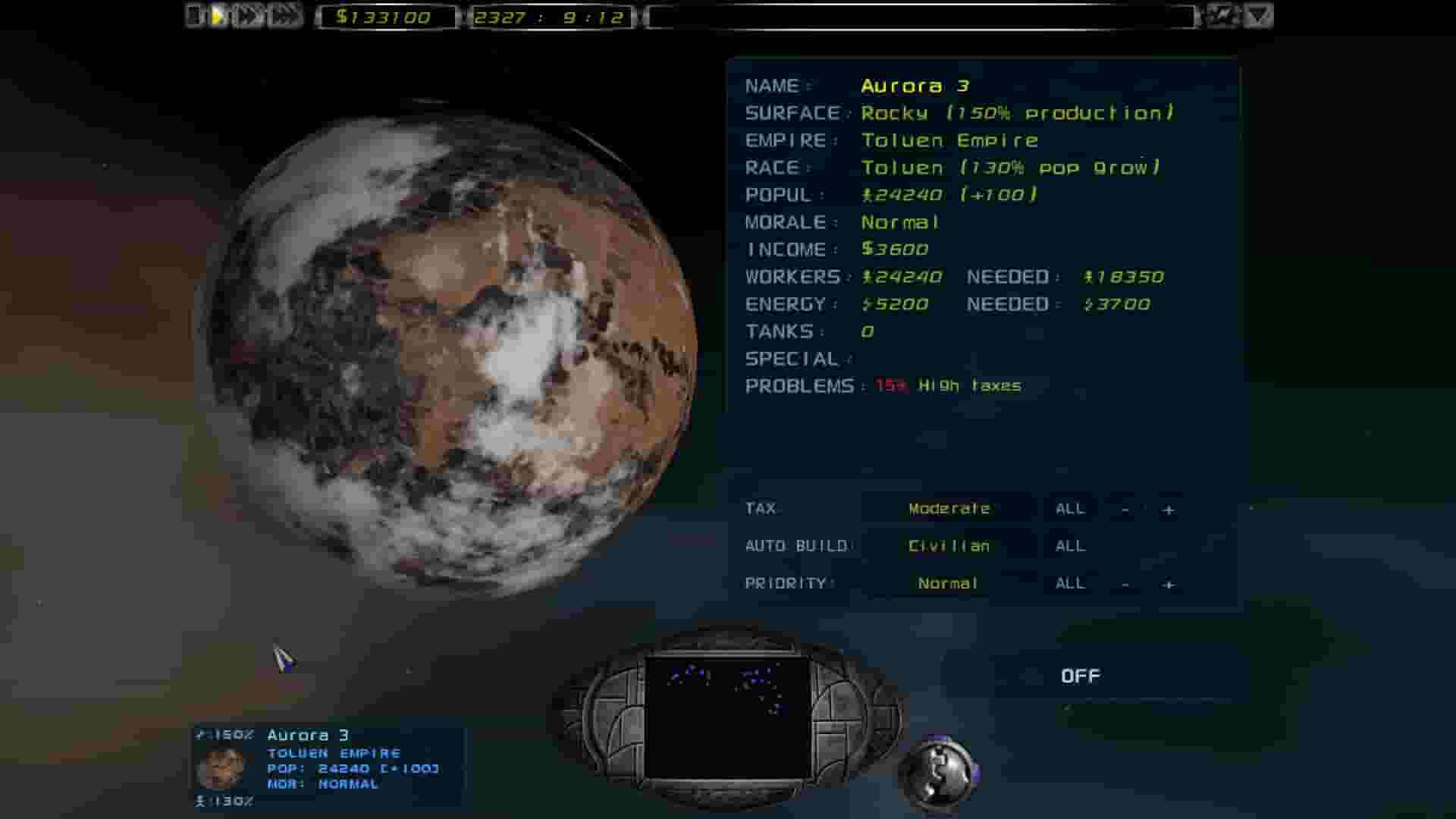 Imperium Galactica II screenshot thumbnail screenshot 2