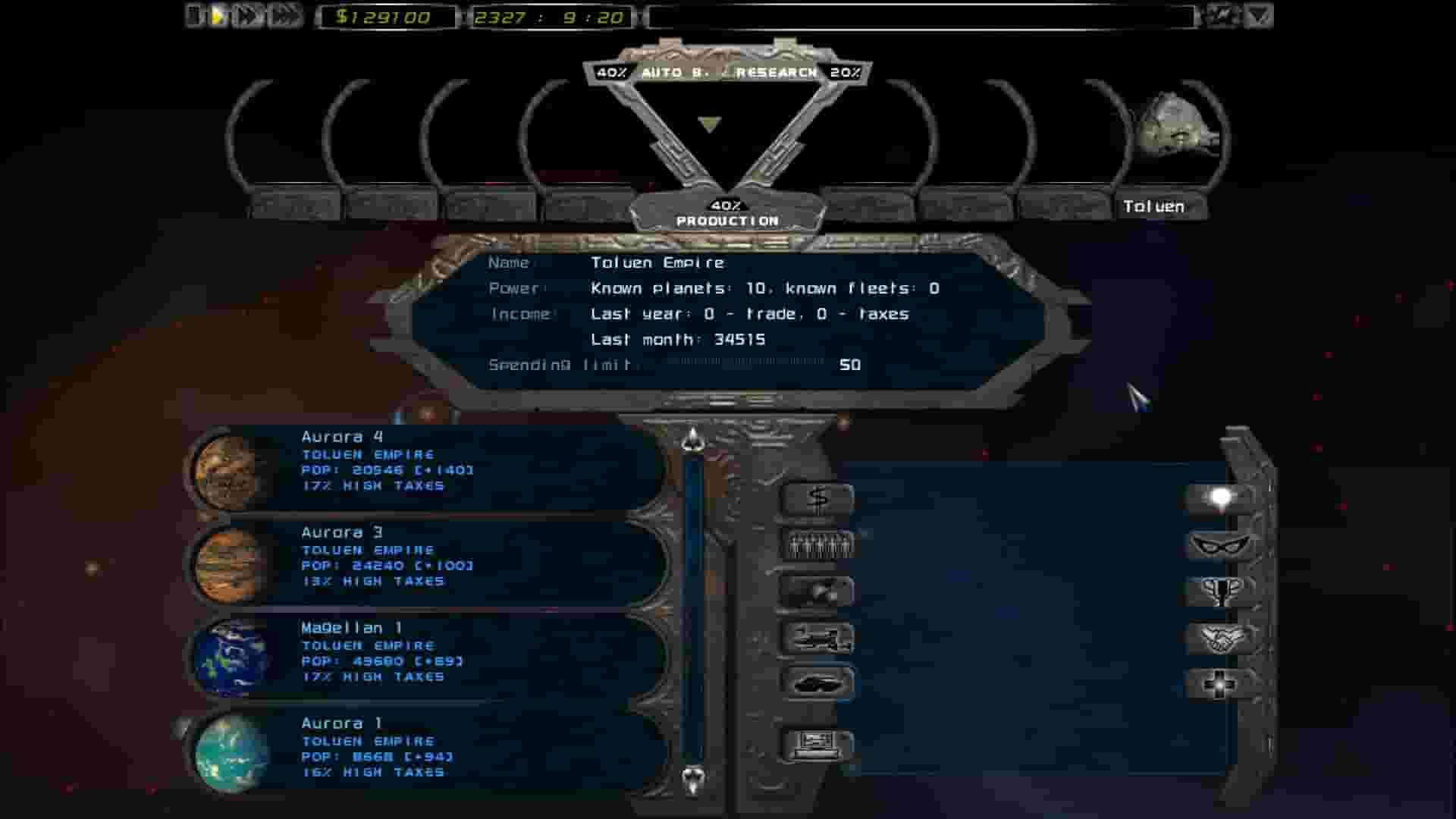 Imperium Galactica II screenshot thumbnail screenshot 3