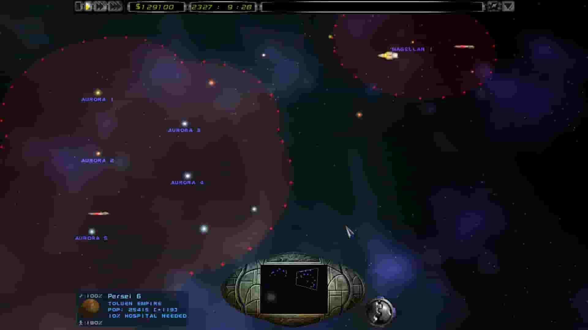Imperium Galactica II screenshot thumbnail screenshot 4