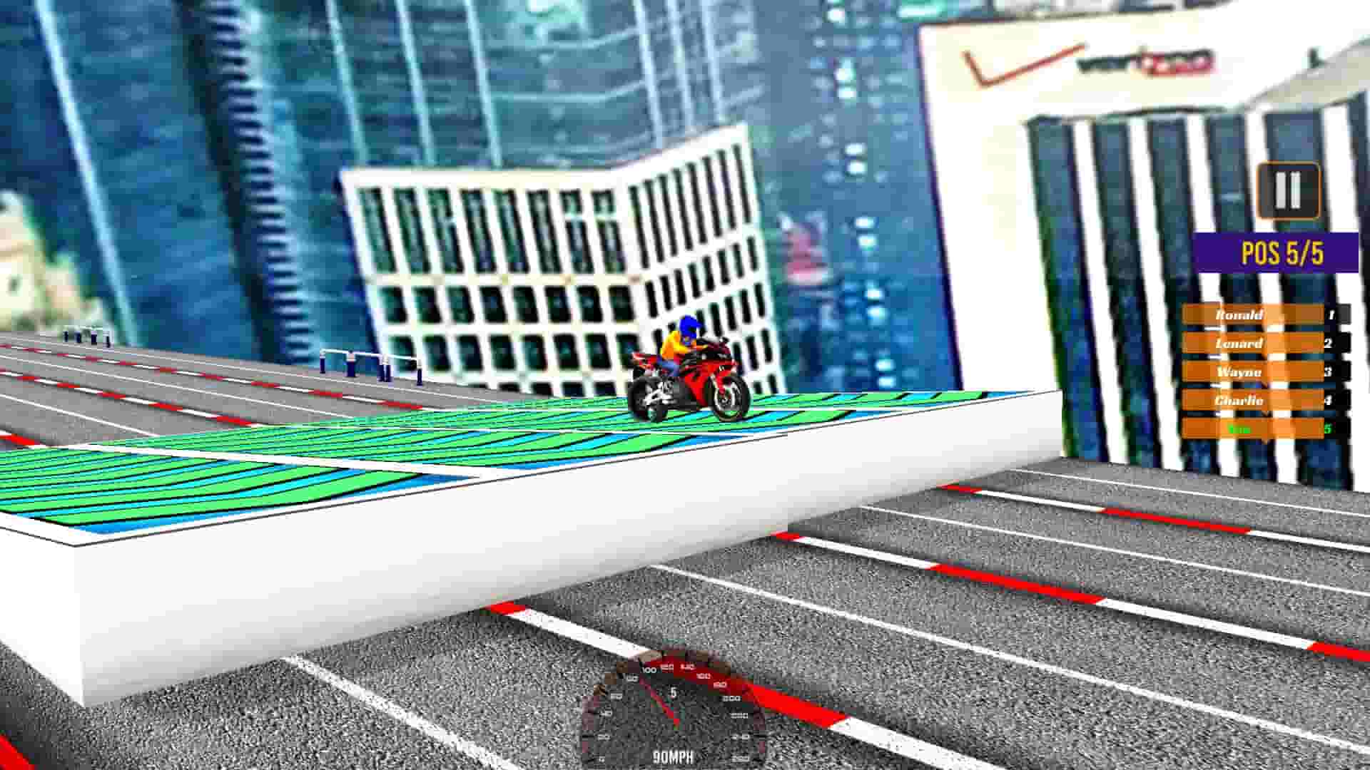 Impossible Moto Sim screenshot thumbnail screenshot 0