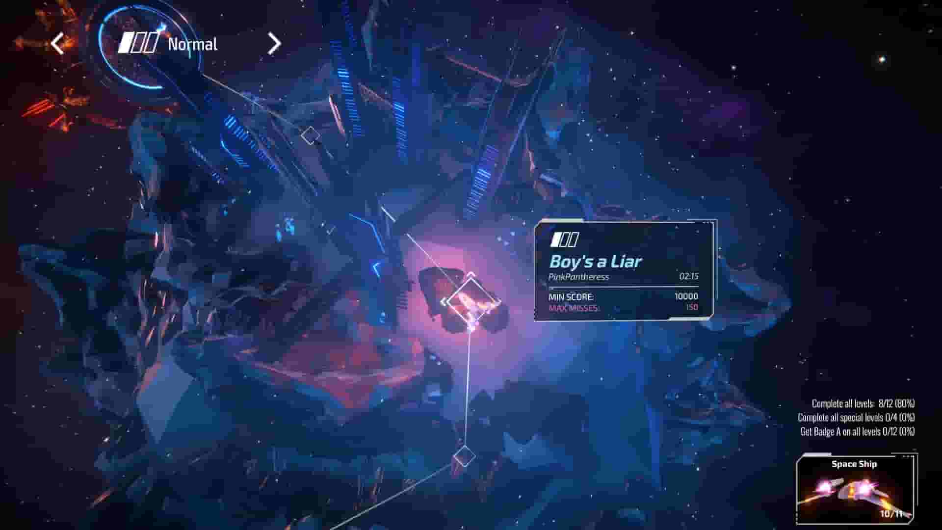 Invector: Rhythm Galaxy screenshot thumbnail screenshot 6