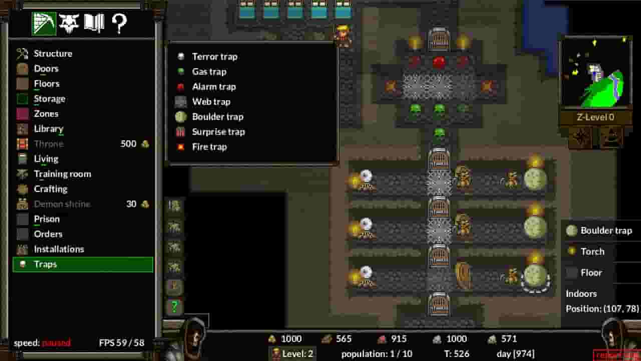 KeeperRL screenshot thumbnail screenshot 3