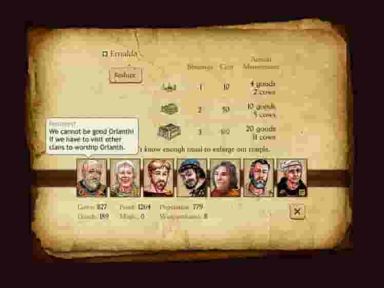 King of Dragon Pass screenshot thumbnail screenshot 2