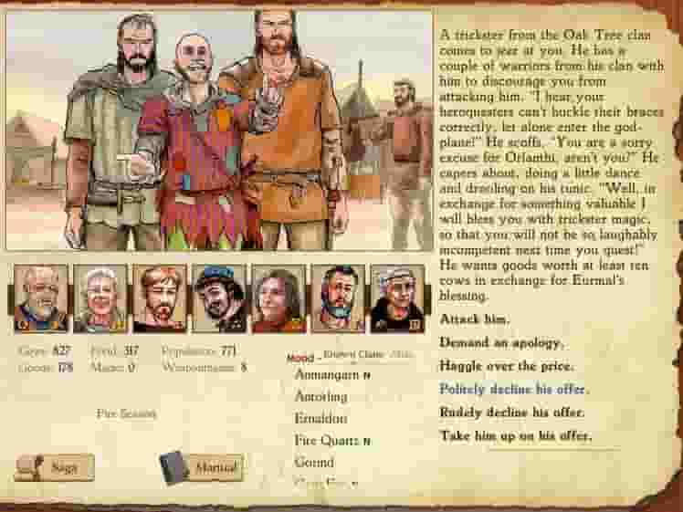 King of Dragon Pass screenshot thumbnail screenshot 8