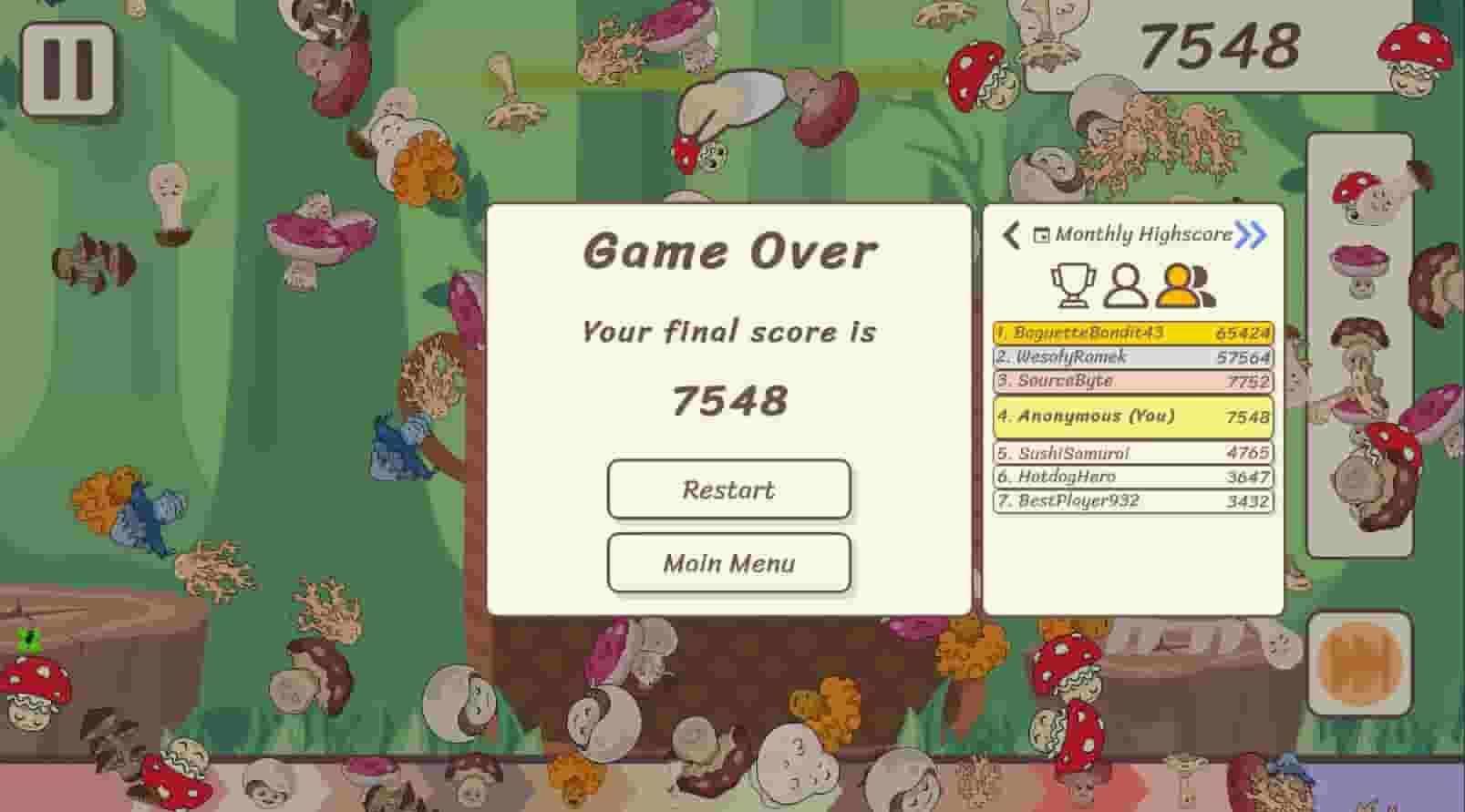 Land of Mushrooms screenshot thumbnail screenshot 1